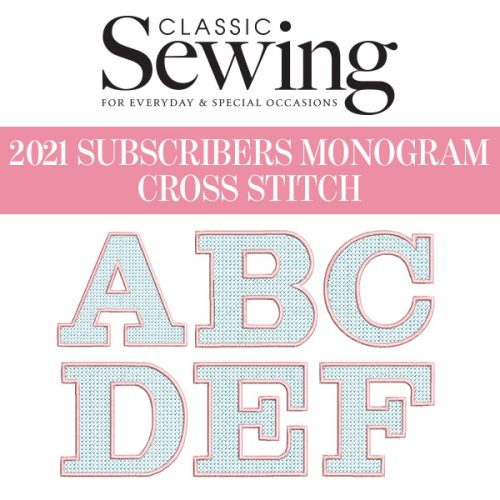 Classic Sewing Timeless Elegance Monogram Set